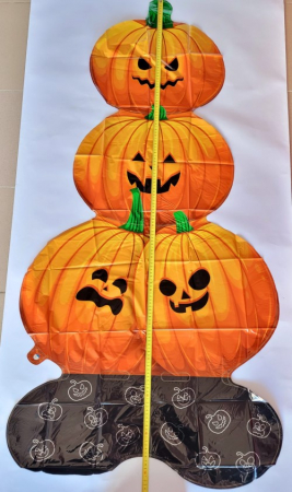 Balon folie stand up Halloween Dovleac 158 x 84 cm [4]