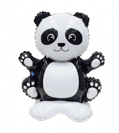 Baloane cifre stand up 64 cm - Balon folie stand up Panda 40 cm