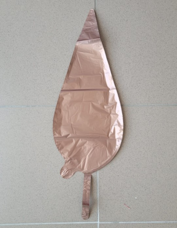 Balon folie stea 3D ciocolata 90 cm [1]
