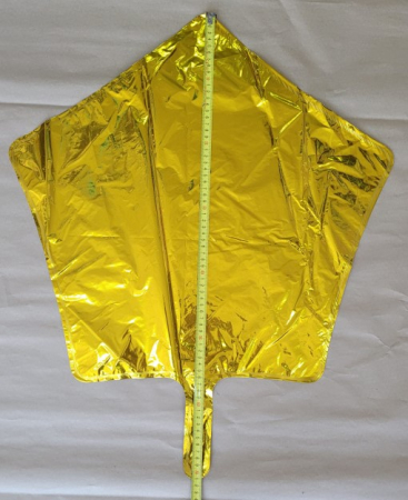 Balon folie stea aurie 60 cm [3]