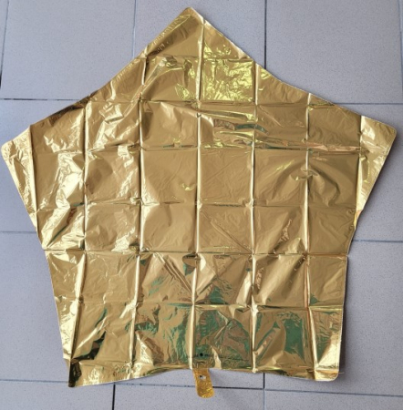 Balon folie stea aurie 91 cm [1]