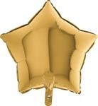 Balon folie Stea Auriu Chrom 45cm [0]