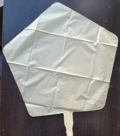 Balon Folie Stea, Satin Ivory, 46 cm, 192000SCR [1]