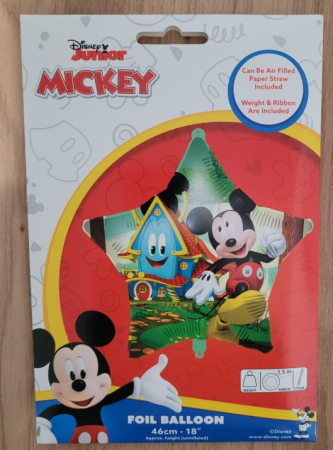 Balon folie stea Mickey Mouse 46 cm [5]