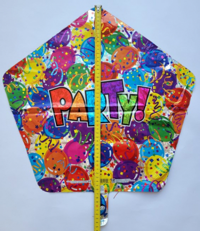 Balon folie stea Party multicolor 45 cm [1]