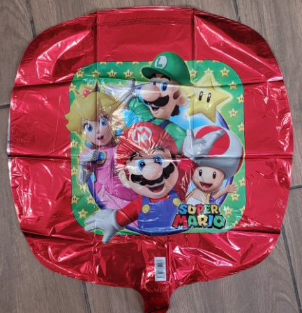 Balon folie Super Mario Bros 43cm 026635320085 [1]
