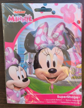 Balon folie supershape cap Minnie Mouse Forever 66 cm [3]