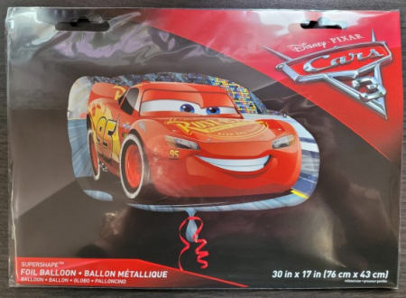Balon folie SuperShape Cars "Fulger McQueen" 76 x 43cm [2]