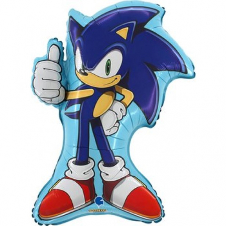 Sonic - Balon folie supershape Sonic 84 cm