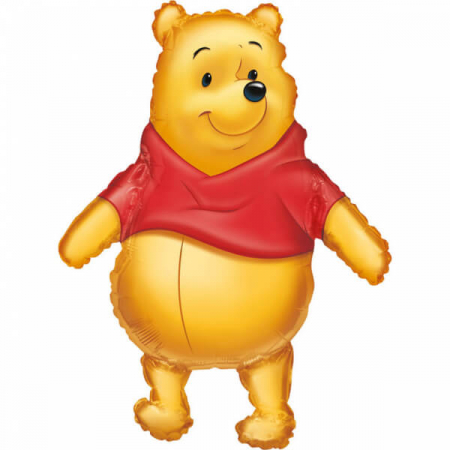 Winnie the Pooh - Decoratiuni pentru petrecere tematica - Balon folie SuperShape Winnie The Pooh 56 * 74 cm