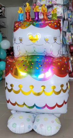 Balon folie tort Stand Up 60 x 108 cm [4]