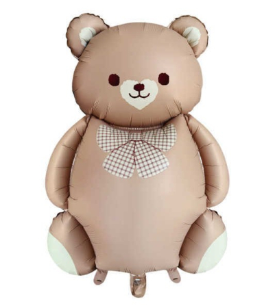 Petreceri tematice - Decoratiuni & accesorii - Balon folie ursulet maro 65 x 90 cm