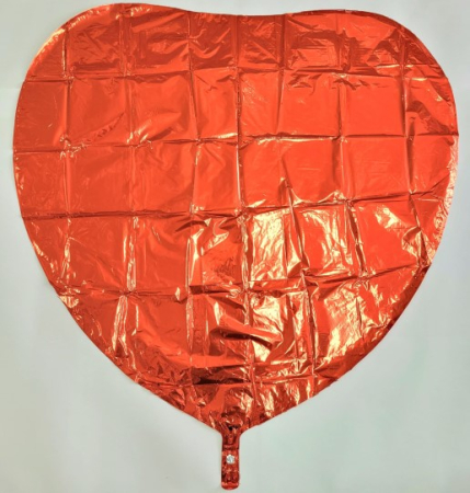 Balon inima rosu personalizabil 45 cm [2]