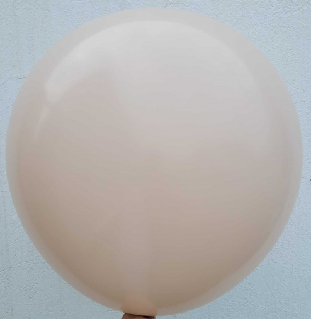 Balon latex jumbo alabaster / warm white 60 cm [1]