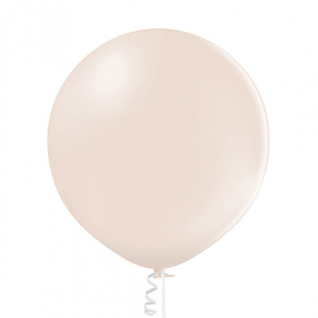 Gumball - Decoratiuni pentru petrecere tematica - Balon latex jumbo alabaster / warm white 60 cm