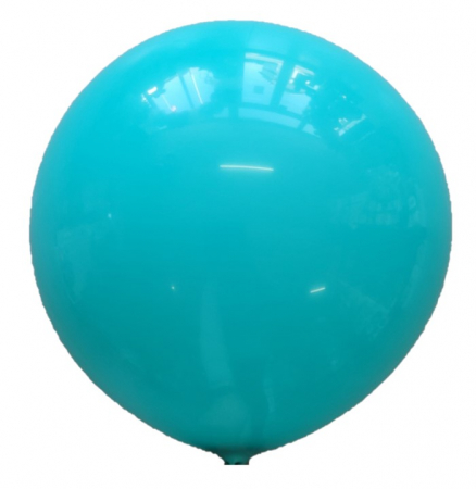 Thomas - Decoratiuni pentru petrecere tematica - Balon latex jumbo aqua green 65 cm
