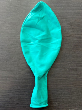 Balon latex jumbo aqua green 90 cm [2]