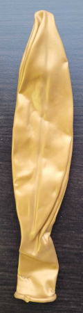 Balon latex jumbo auriu metalizat 83 cm [2]