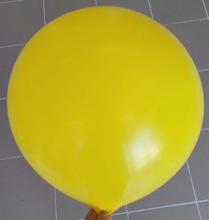 Balon latex jumbo galben 90 cm [1]