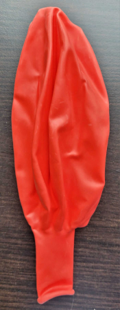 Balon latex jumbo rosu coral / corai 83 cm [2]