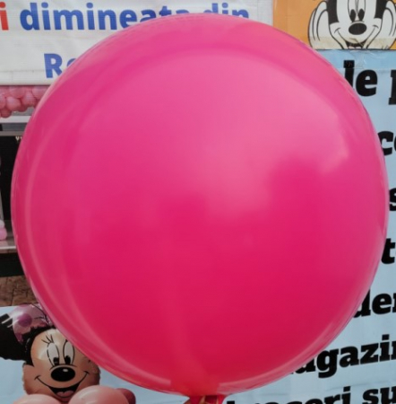 Balon latex jumbo roz 61cm [2]