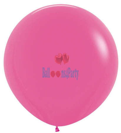 Balon latex jumbo roz 91cm [1]