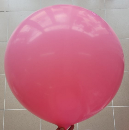 Balon latex jumbo roz deschis 90 cm [1]
