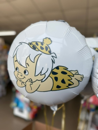 Balon rotund alb personalizabil 45 cm [7]