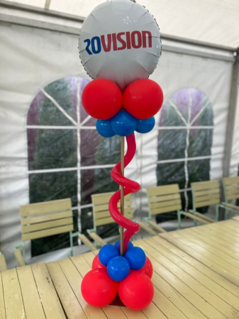 Baloane folie - Balon rotund alb personalizabil 45 cm