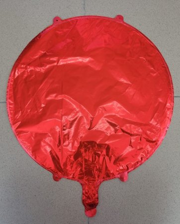 Balon rotund rosu personalizabil 45 cm [2]