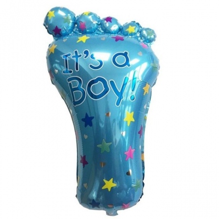 Botez baiat - Baloane latex & folie - Balon folie Talpa ” It's a boy” botez albastru 75cm