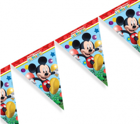 Banner 9 stegulete Mickey Mouse Disney 2.3m [3]