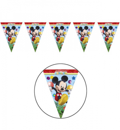 Banner 9 stegulete Mickey Mouse Disney 2.3m [2]