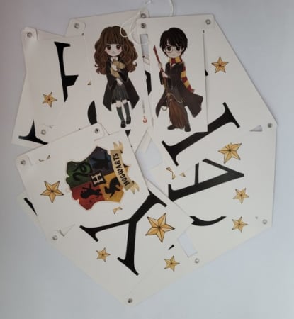 Banner Happy Birthday Harry Potter 19.5 x240 cm [2]