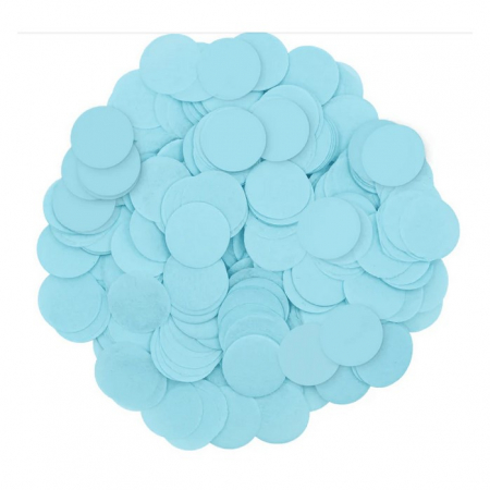 Gender reveal & Dezvaluire - Articole & decoratiuni - Confetti albastre hartie 15 g