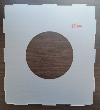 Cub din plastic pentru masurat baloane [6]