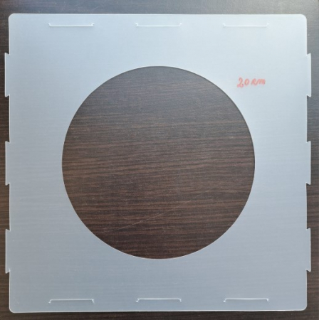 Cub din plastic pentru masurat baloane [4]