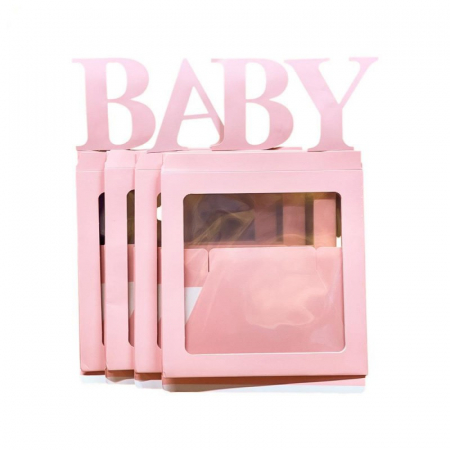 Cuburi Baby carton roz 30 cm [4]