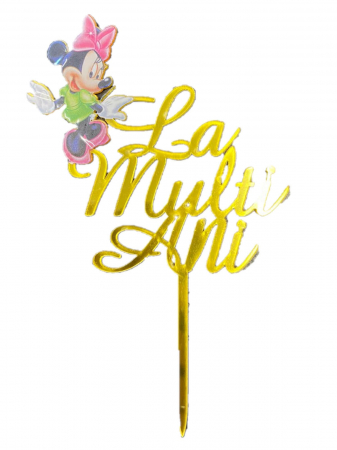 Mickey Mouse - Baloane - Decor tort La Multi Ani Minnie