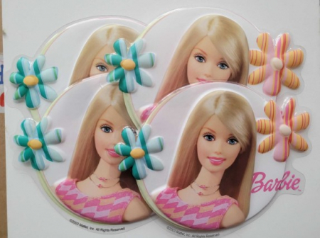 Decoratiune plastic Barbie 10 cm [13]