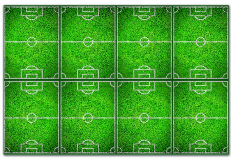 Vesela pentru petrecere - Fata de masa plastic Fotbal 120 * 180 cm