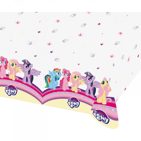 My Little Pony - Decoratiuni pentru petrecere tematica - Fata de masa plastic My Little Pony 120 * 180 cm