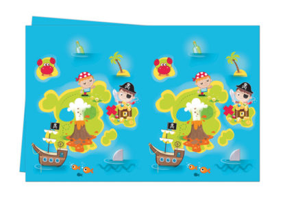 Promotii - Fata de masa plastic Pirati Vanatoare de Comori 120 * 180 cm