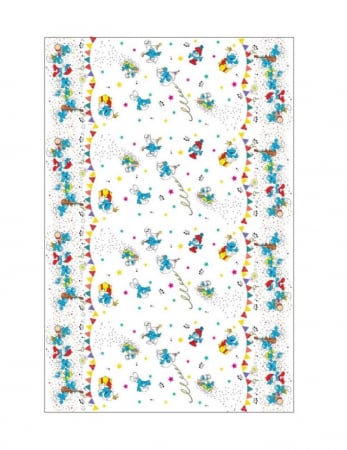 Strumfi - Fata de masa plastic Strumfi 120 x 180 cm