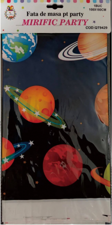 Astronaut -Baloane &Decoratiuni - Fata de masa spatiu 108 x 180 cm