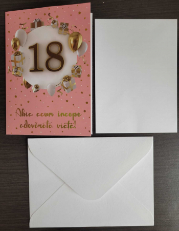 Felicitare aniversara 17.5 x 12.5 cm diverse modele [2]
