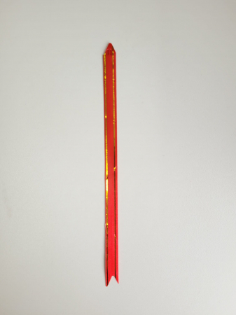 Funda cadouri rosu cu auriu 3.5 cm [1]