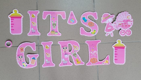 Ghirlanda it' s girl 120 cm [2]