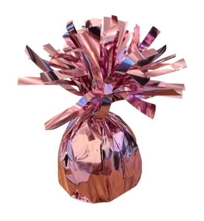 Import EmagMarketplace - Greutate baloane folie roz deschis 140 g