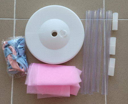 Kit aranjament pilon baloane floare 22 buc [1]